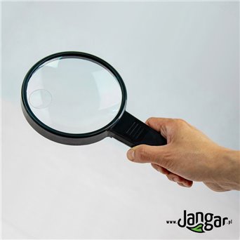 Glass magnifier with handle 3x/110 mm
