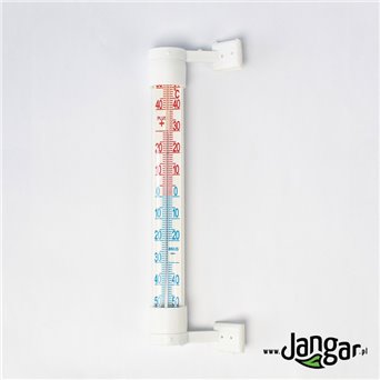 Rounded thermometer, approx. 21 cm
