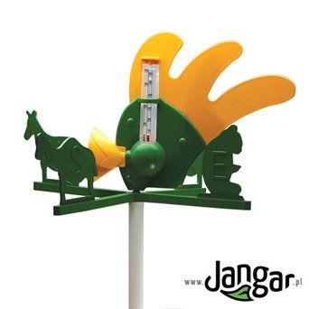 Weather station for younger people, outdoor