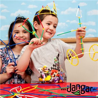 Basic set for construction of geometric shapes