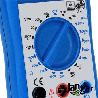 Digital universal meter, type 1070 with temperature measurement