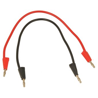 Banana cables for stacking, 50cm, cpl.2