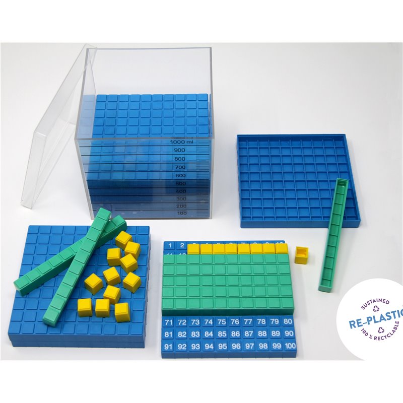 Cube-1000 units, folding