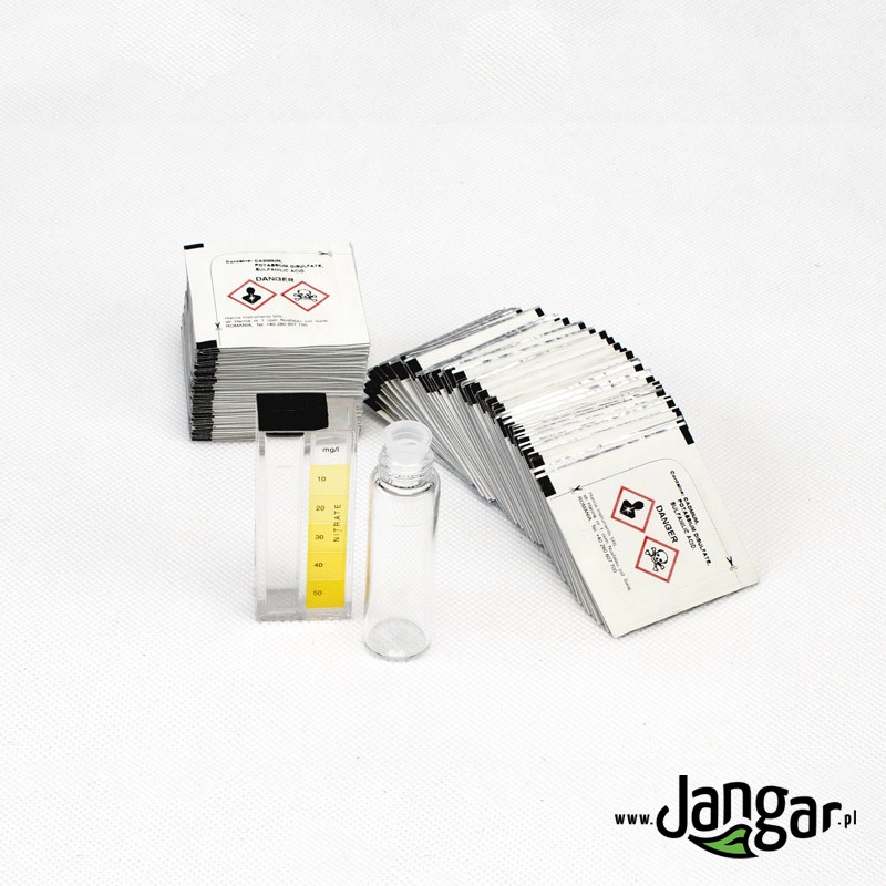 Nitrate test package for water