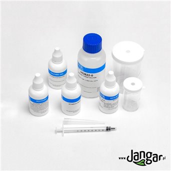 Package for testing the sulphite content of water