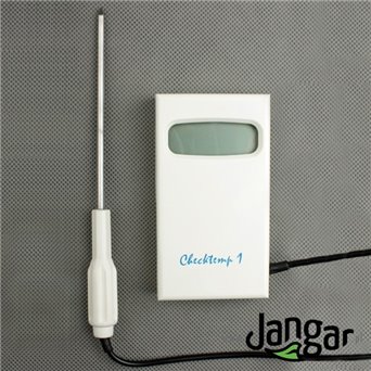 Thermometer for liquid and solids temperature measurements
