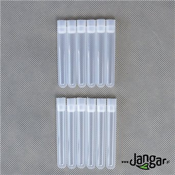 75 mm vial with stopper - 12 pieces