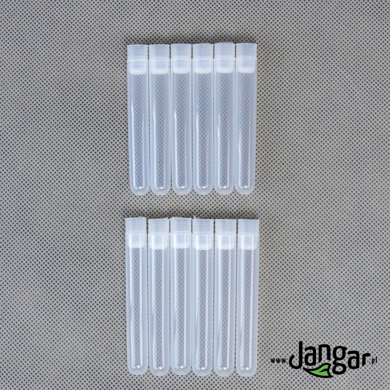 75 mm vial with stopper - 12 pieces