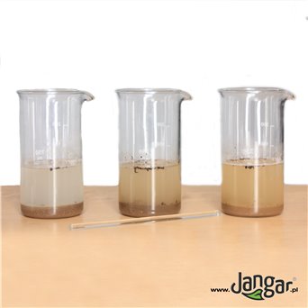 GLEBA - experimental set with laboratory equipment and work cards