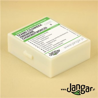 Human tissues, pathogenically modified - 10 microscopic preparations