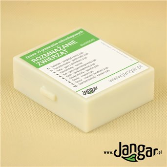 Animal reproduction - a set of 10 microscope preparations