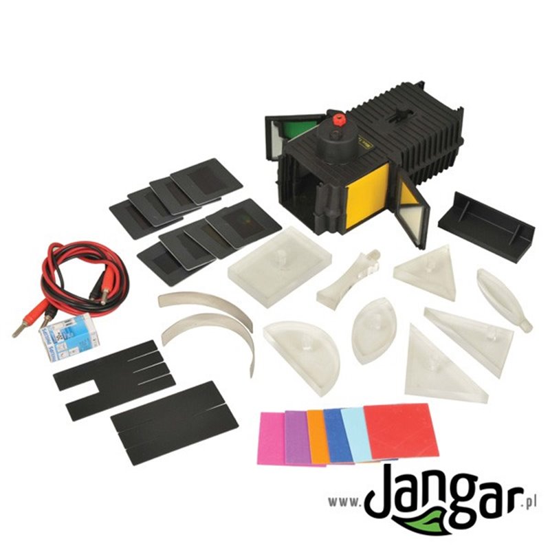 Radiator array with optical equipment