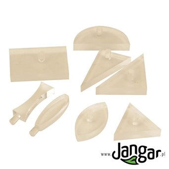 Radiator array with optical equipment