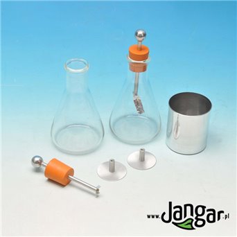 Zestaw do elektrostatyki z 2 elektroskopami