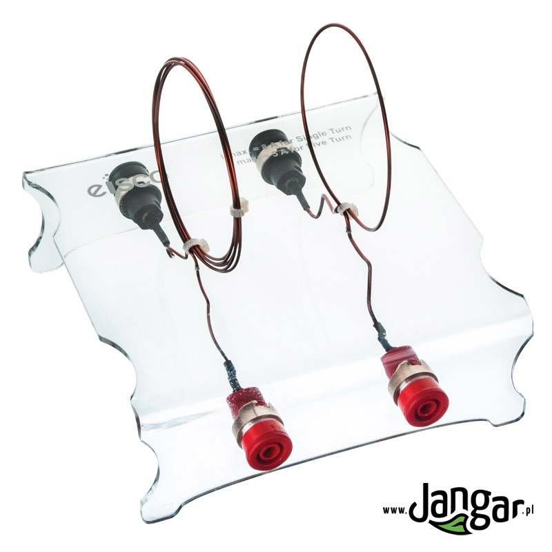 Coil and coil (set of conductors) on a transparent plate
