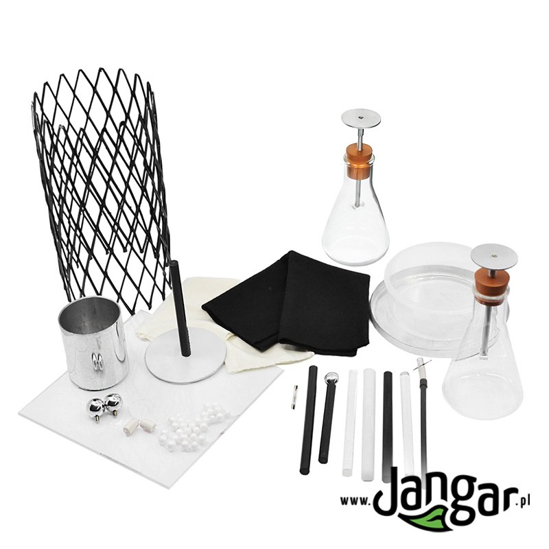 Faraday grid electrostatic experience kit