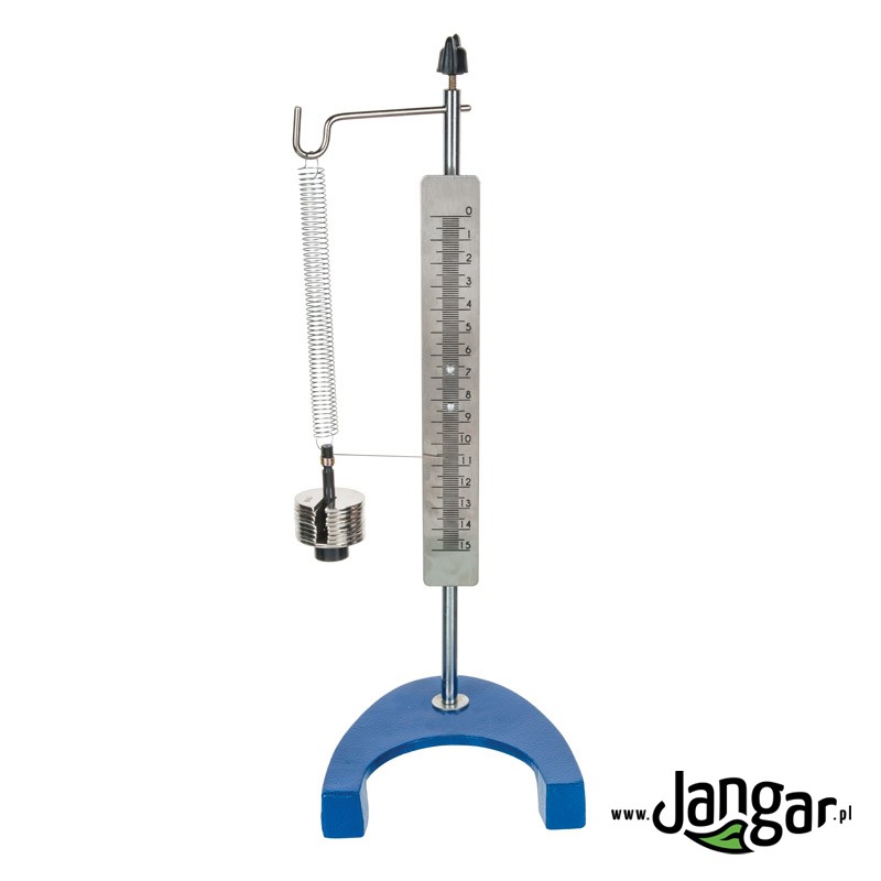 A device to demonstrate Hooke's law