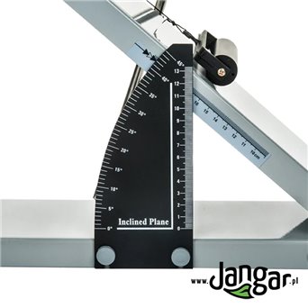 Tilting equilibrium with roller, adjustable