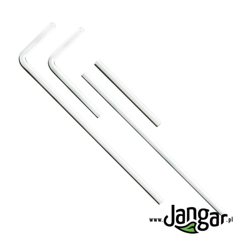 Glass tubes, Cpl. 4 different