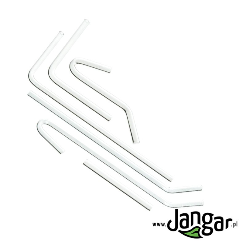 Glass tubes, Cpl. 6 different