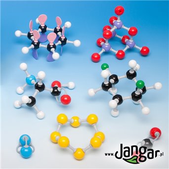 Duży zestaw do chemii organicznej i nieorganicznej