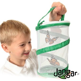 Insect netting container, foldable
