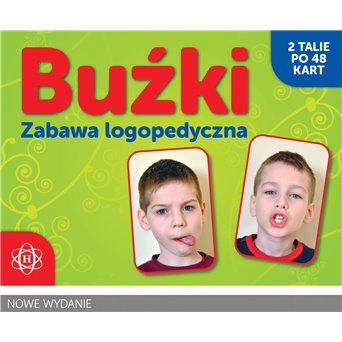 Buźki – zabawa logopedyczna