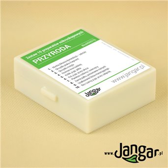 Przyroda – zestaw 10 preparatów mikroskopowych