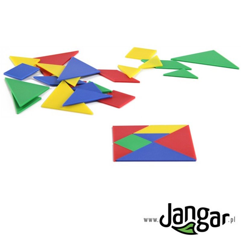 Tangram – łamigłówka, 28 części