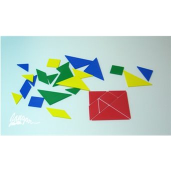 Tangram - puzzle, 28 parts