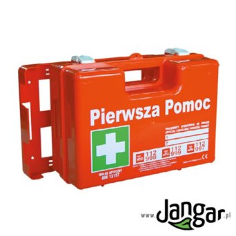 School first aid kit - wall-mounted suitcase