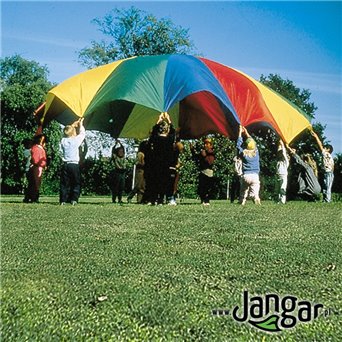 Rainbow parachute - 5 m sling (12 handles)