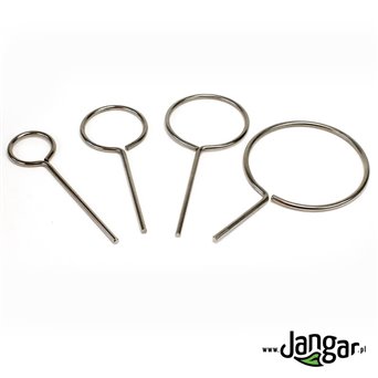 Set of 4 rings of different diameters (without fittings)