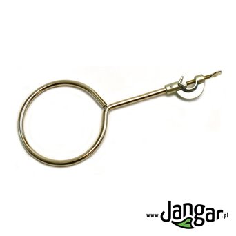 Closed ring of the tripod with connector, internal diameter 10 cm