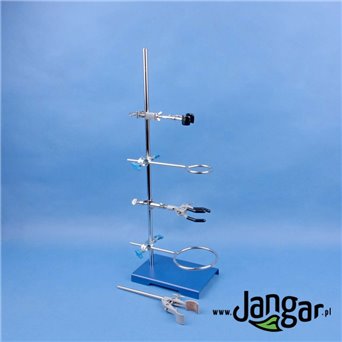 Laboratory Support Stand with Rod (60 cm) and equipment - version II