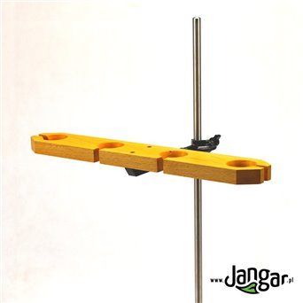 Funnel holder (4) for tripod