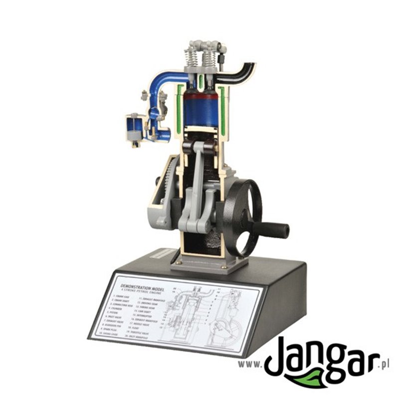 Gasoline engine model (four-stroke)
