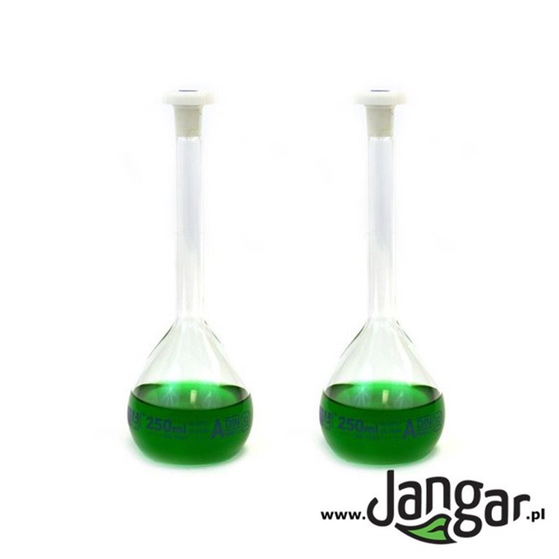 250 ml volumetric flask, cpl. 2