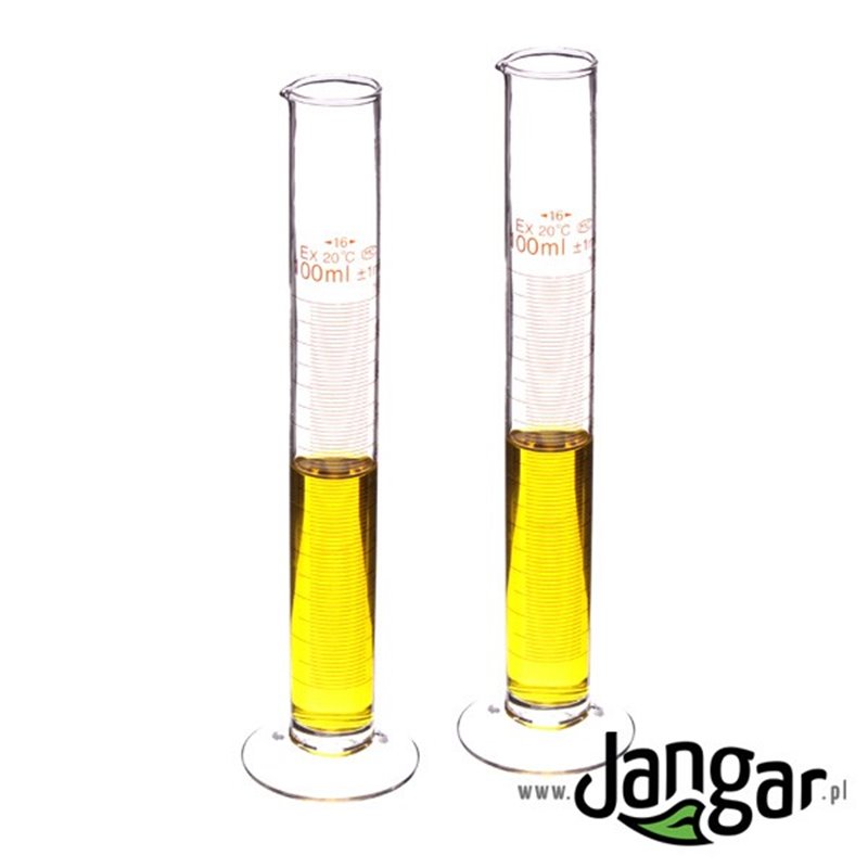 Measuring cylinder (borosilicate), 100 ml, Pk2