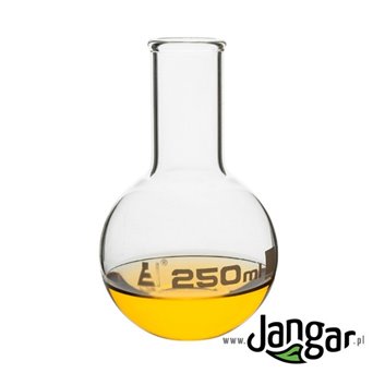 250 ml flat bottomed flask, borosilicate, narrow neck