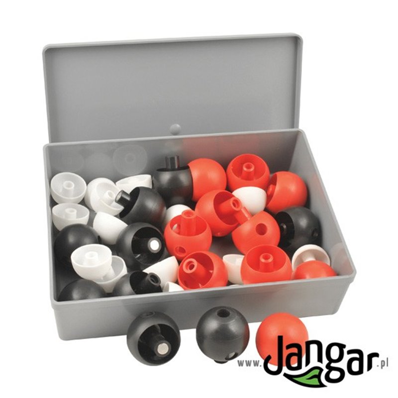 Magnetic array kit for organic chemistry