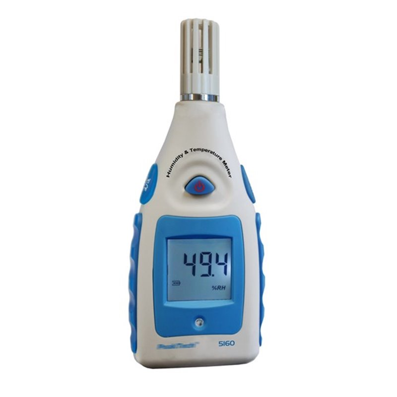 Relative humidity and temperature meter