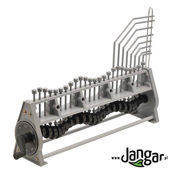 Instrument for the demonstration of transverse and longitudinal waves