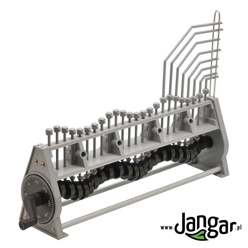 Instrument for the demonstration of transverse and longitudinal waves