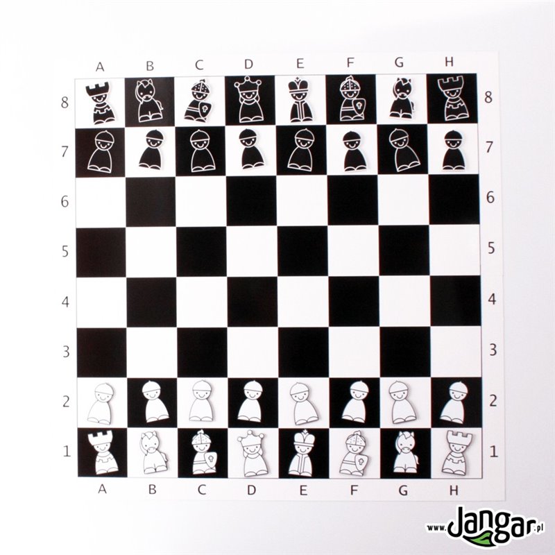 Demonstration magnetic chess for children (for the school board)