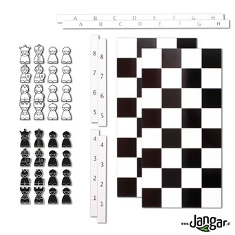 Demonstration magnetic chess for children (for the school board)