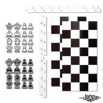 Demonstration magnetic chess