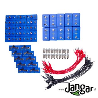 BLUE series: Bulbs in series and parallel - class set