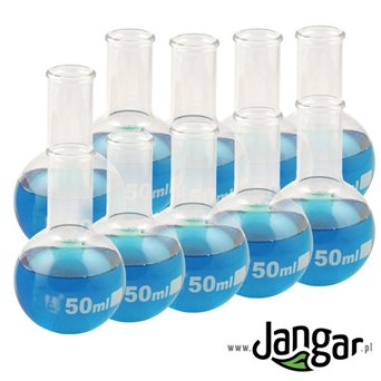 Round-bottomed flask 50 ml, cpl. 12