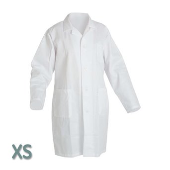 Protective apron, white XS